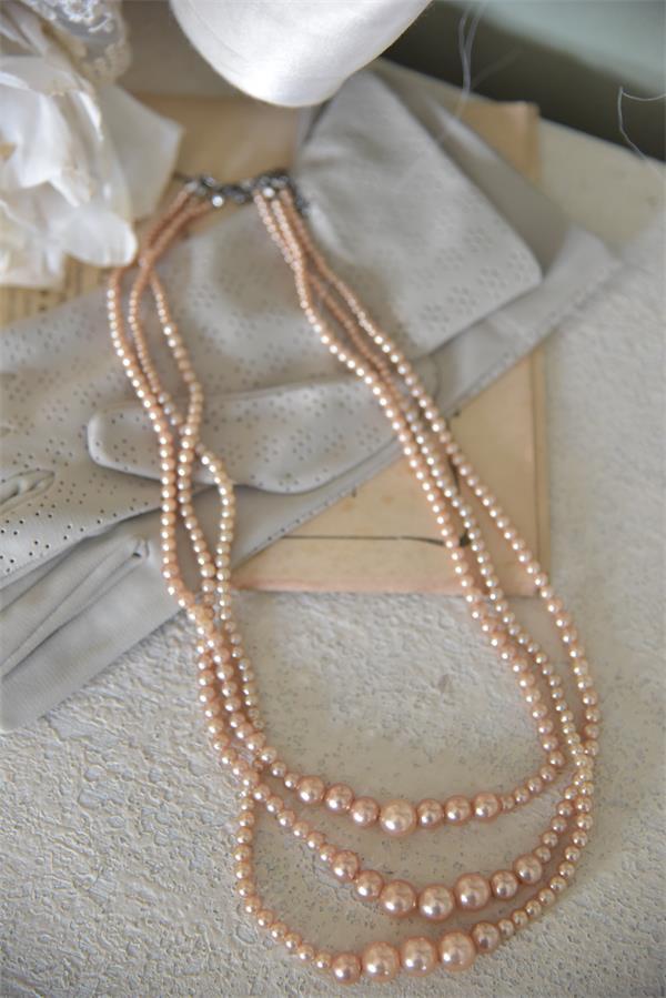 Colgante de perlas dorado - Grace & Co.Colgante de perlas doradoGrace & Co.