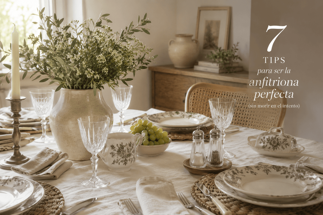 7 tips para ser la anfitriona perfecta (sin morir en el intento) - Grace & Co.