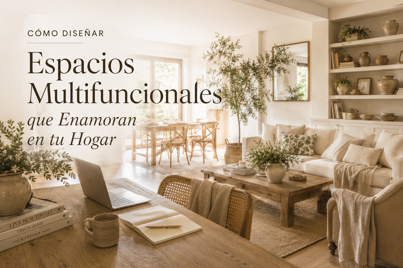Cómo Diseñar Espacios Multifuncionales que Enamoran en tu Hogar