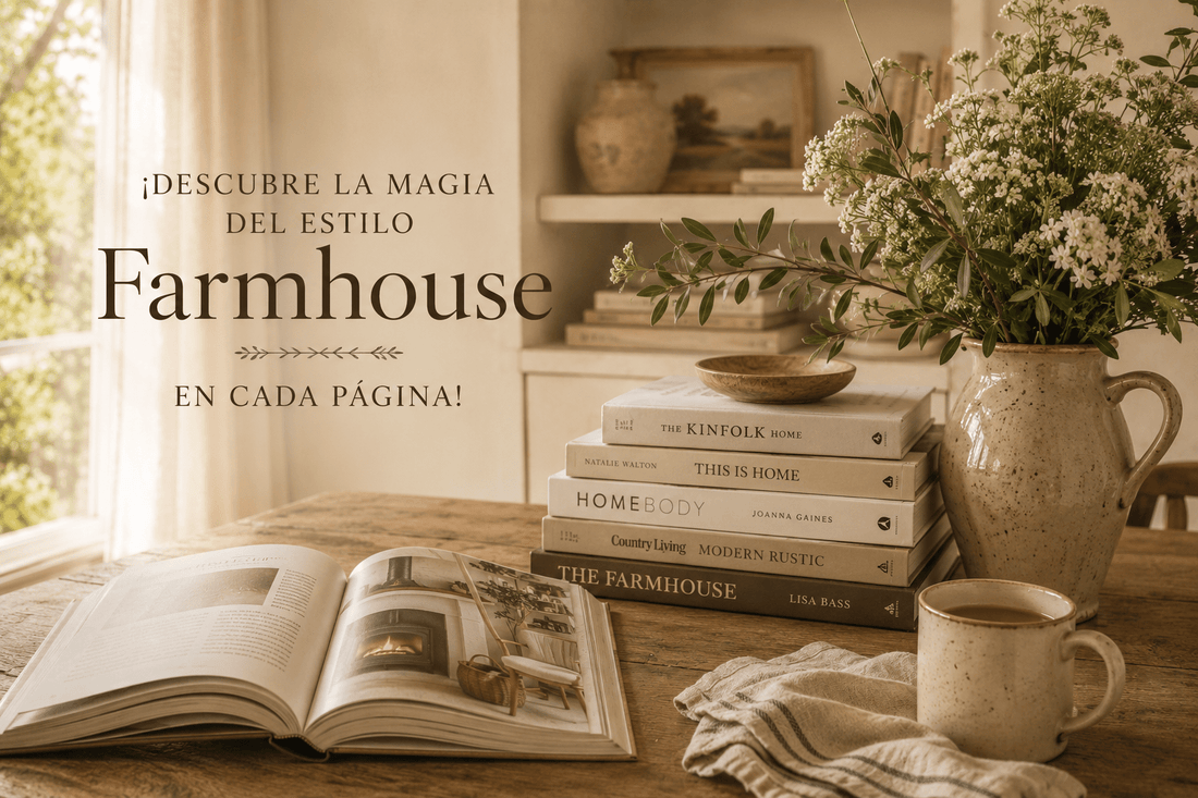 ¡Descubre la magia del estilo Farmhouse en cada página! - Grace & Co.