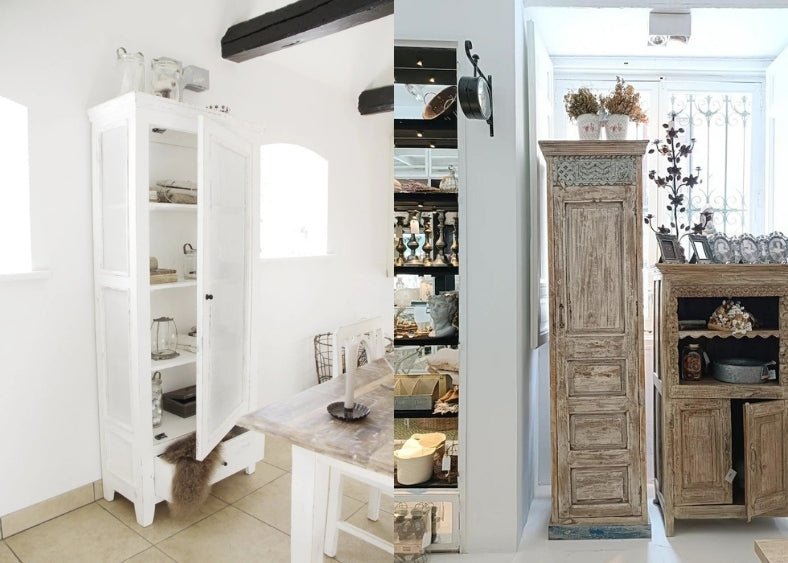 Armarios de Madera Maciza · Estilo Farmhouse Elegante - Grace & Co.