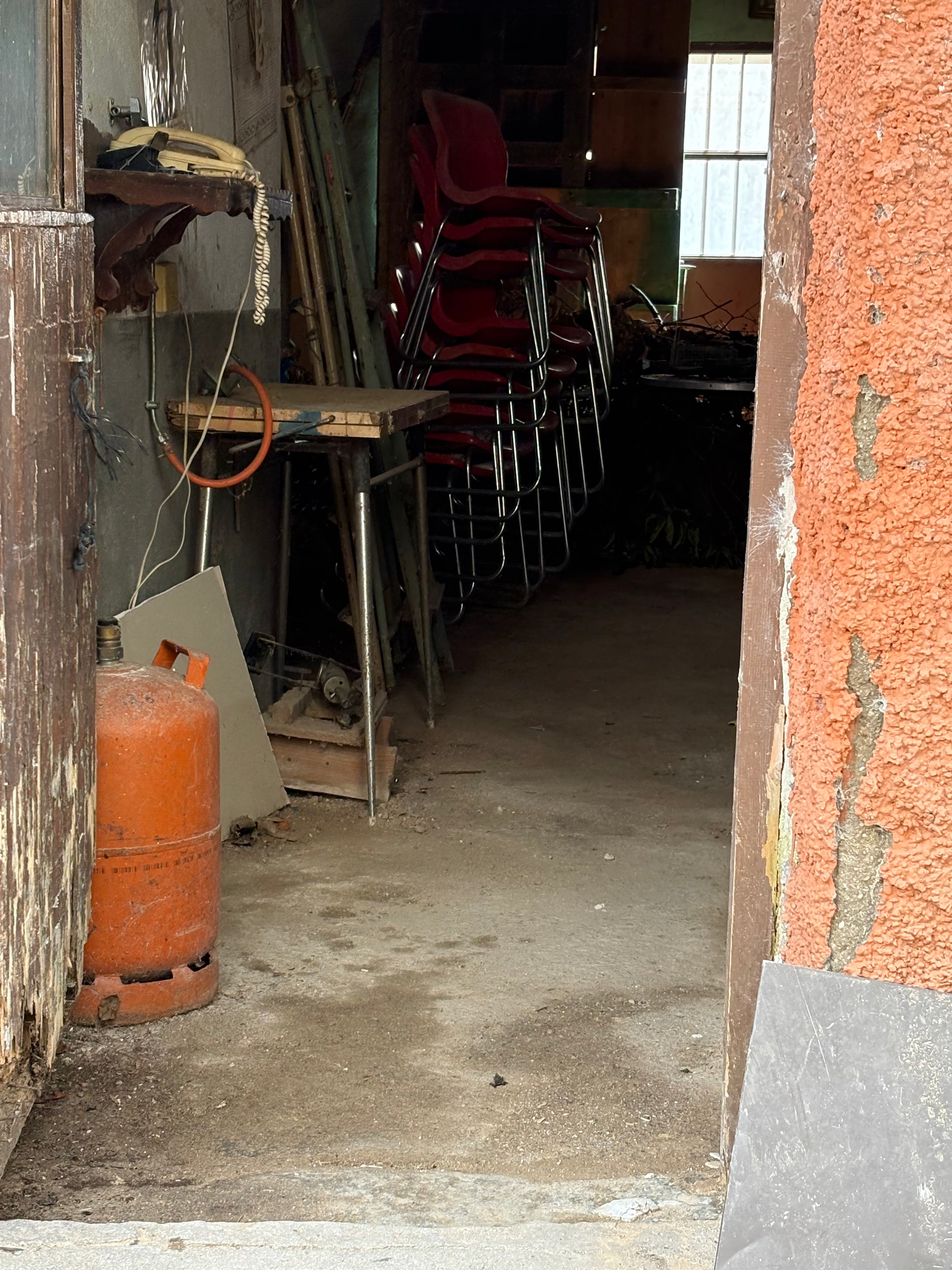 El antiguo lugar de trabajo de tío Emilio.