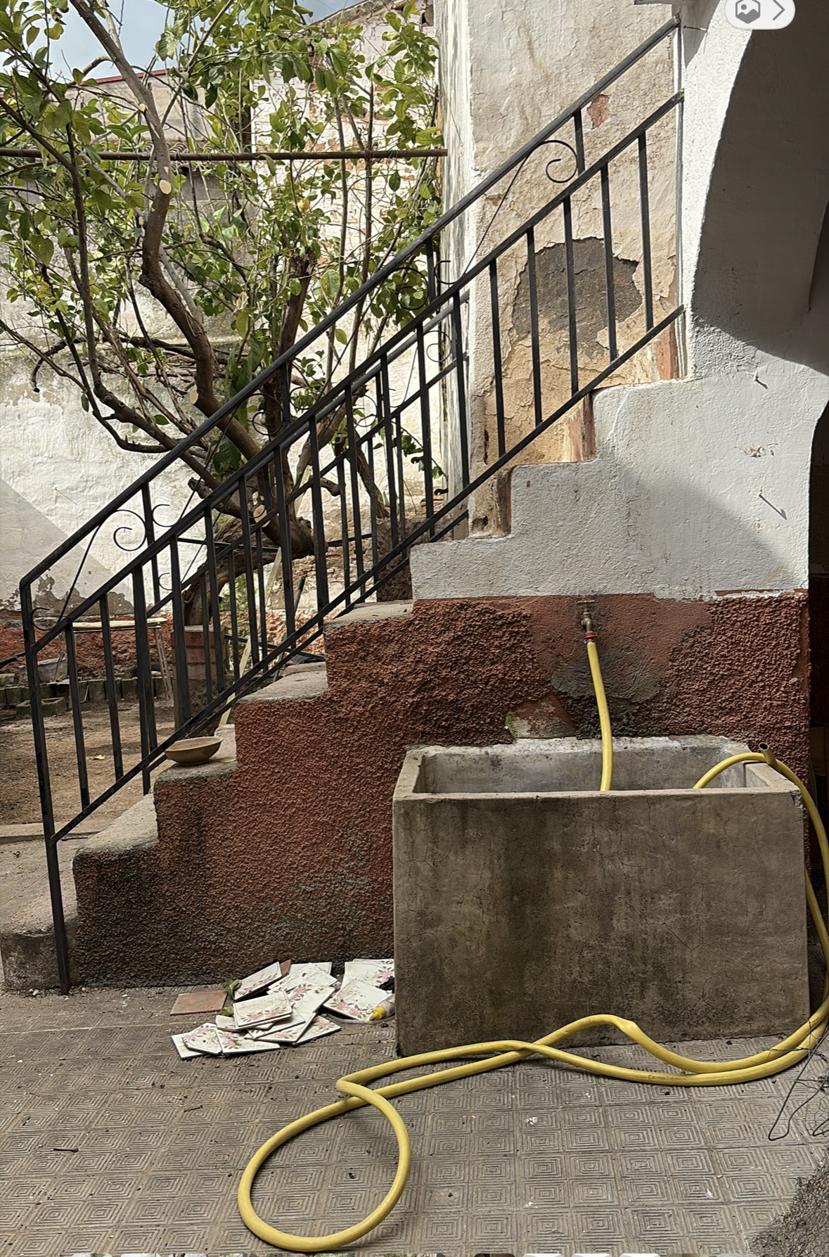 El Patio · Antes