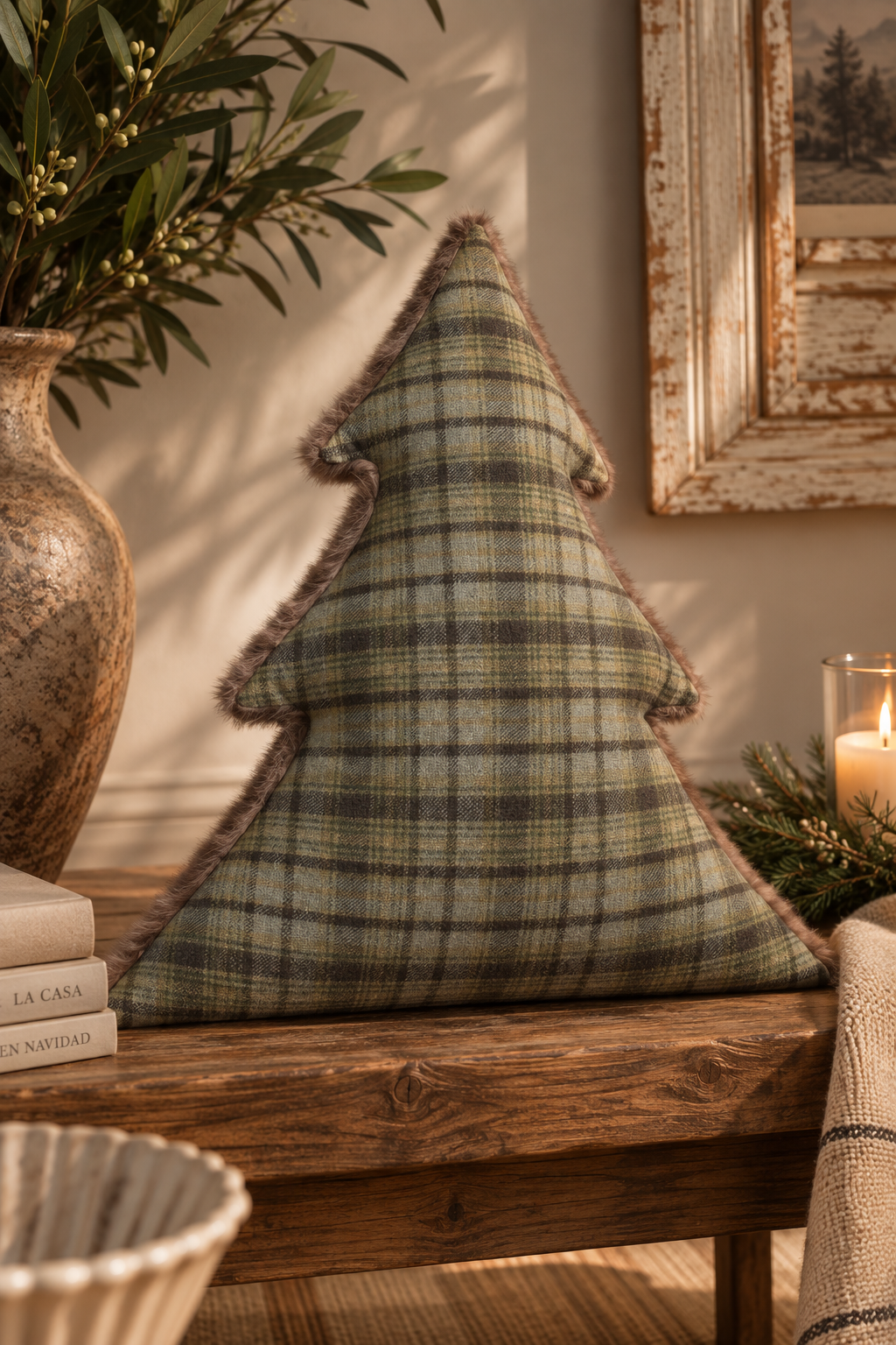 Árbol Cojín de Navidad | 57 cm