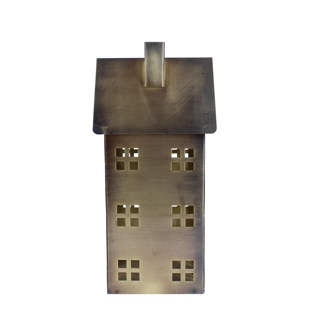 Casita con chimenea _ Porta velas en Grace & Co.