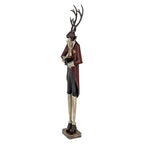 Juan | Ciervo decorativo de Navidad en metal · 83 cm