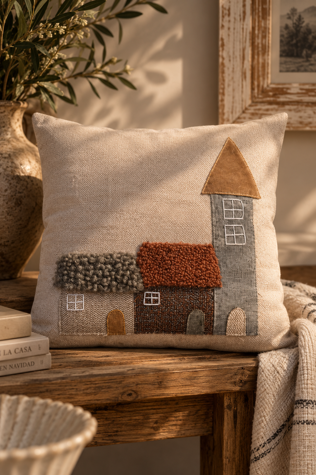 Cojín | Casitas 45 x 45 cm