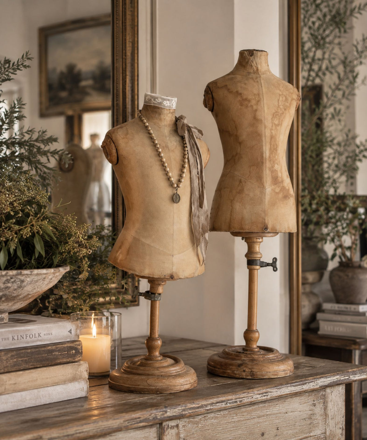 Joaquina & Jouliette | Maniquíes Antiguos de Costura · ca. 1950