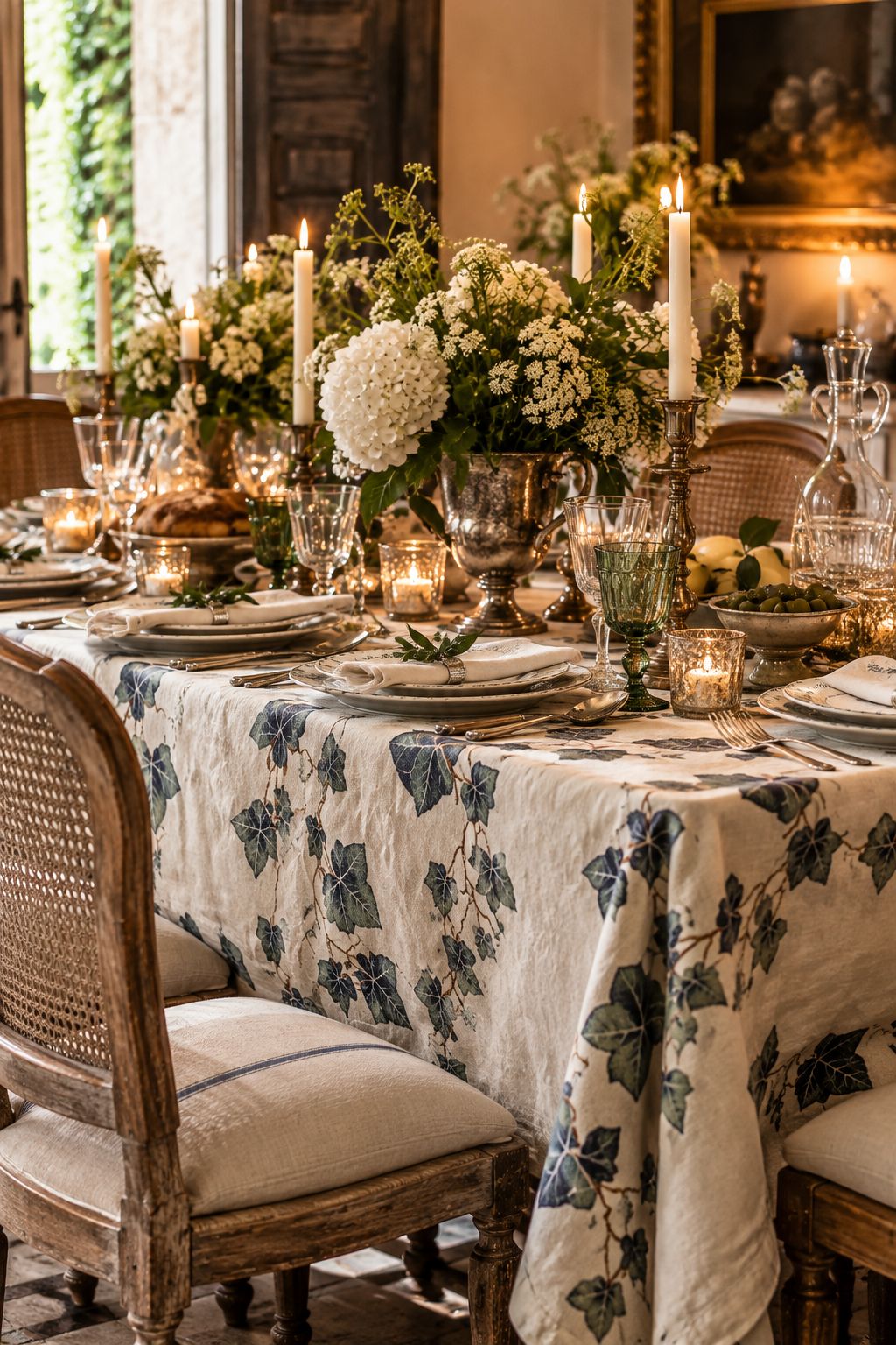 Textiles Grace & Co. en un interior vivido