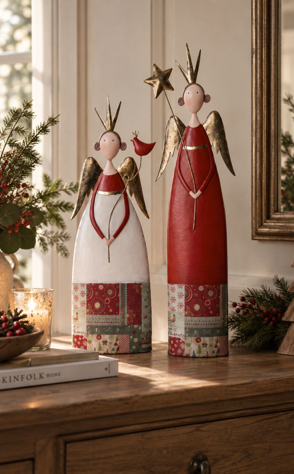 Margarita & Clotilde | Ángeles de Navidad en Lata