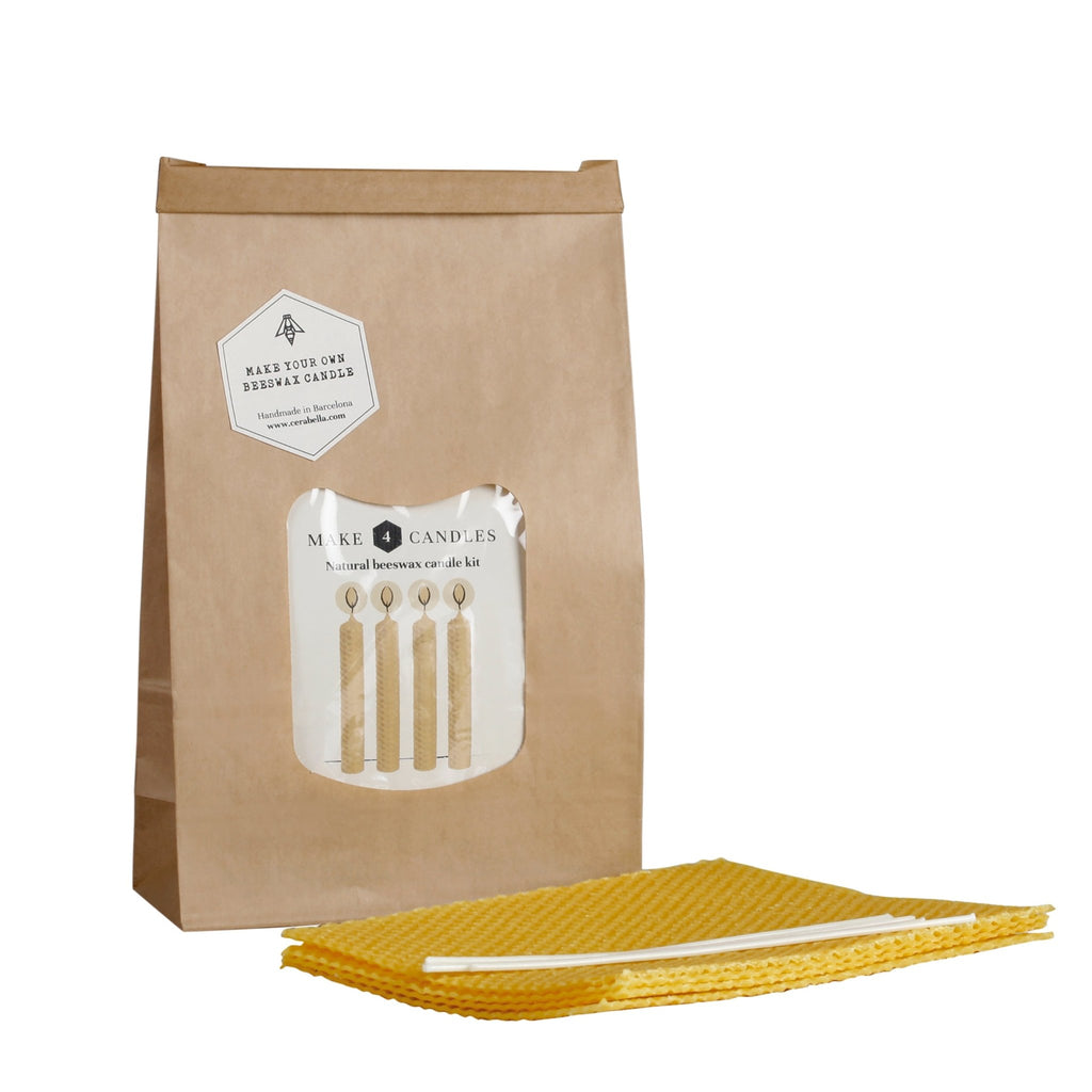 🐝 Kit p/ 4 | Velas Cera de Abeja - Grace & Co.🐝 Kit p/ 4 | Velas Cera de AbejaGrace & Co.