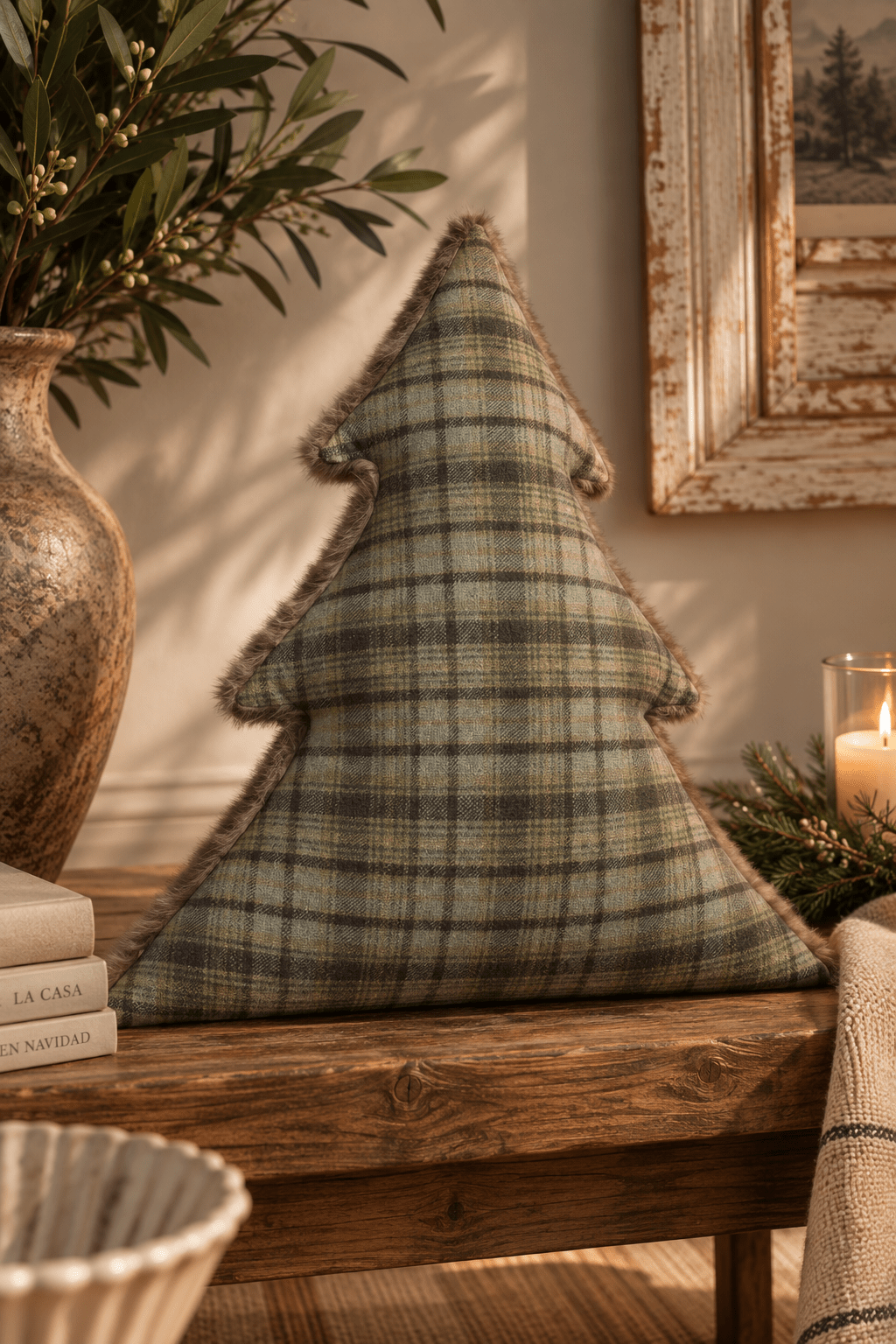 Árbol Cojín de Navidad | 57 cm - Grace & Co.Árbol Cojín de Navidad | 57 cmGrace & Co.