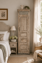 Armario Carmen de 1 Puerta en Madera Maciza - Grace & Co.Armario Carmen de 1 Puerta en Madera MacizaGrace & Co.
