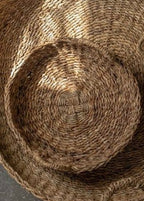 Bandeja en Yute c/manijas | Mediana - Grace & Co.Bandeja en Yute c/manijas | MedianaGrace & Co.