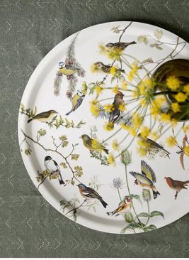 Bandeja Garden Birds - Grace &amp; Co.Bandeja Garden BirdsGrace &amp; Co.