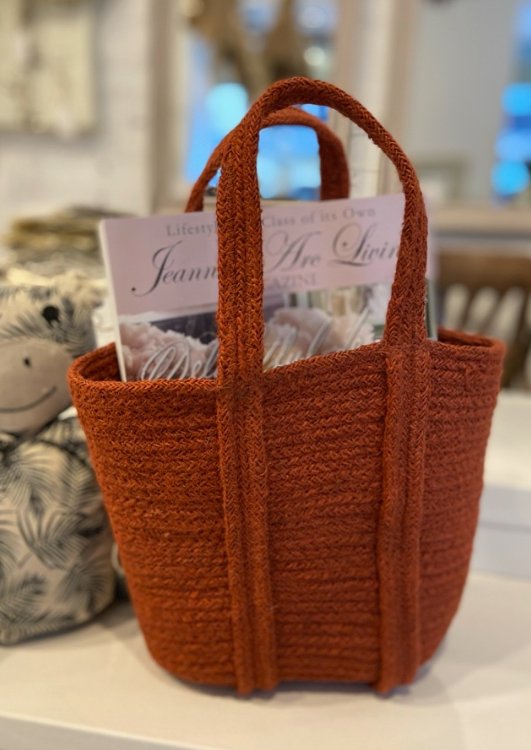 Bolsa con manijas | Yute - Grace & Co.Bolsa con manijas | YuteGrace & Co.