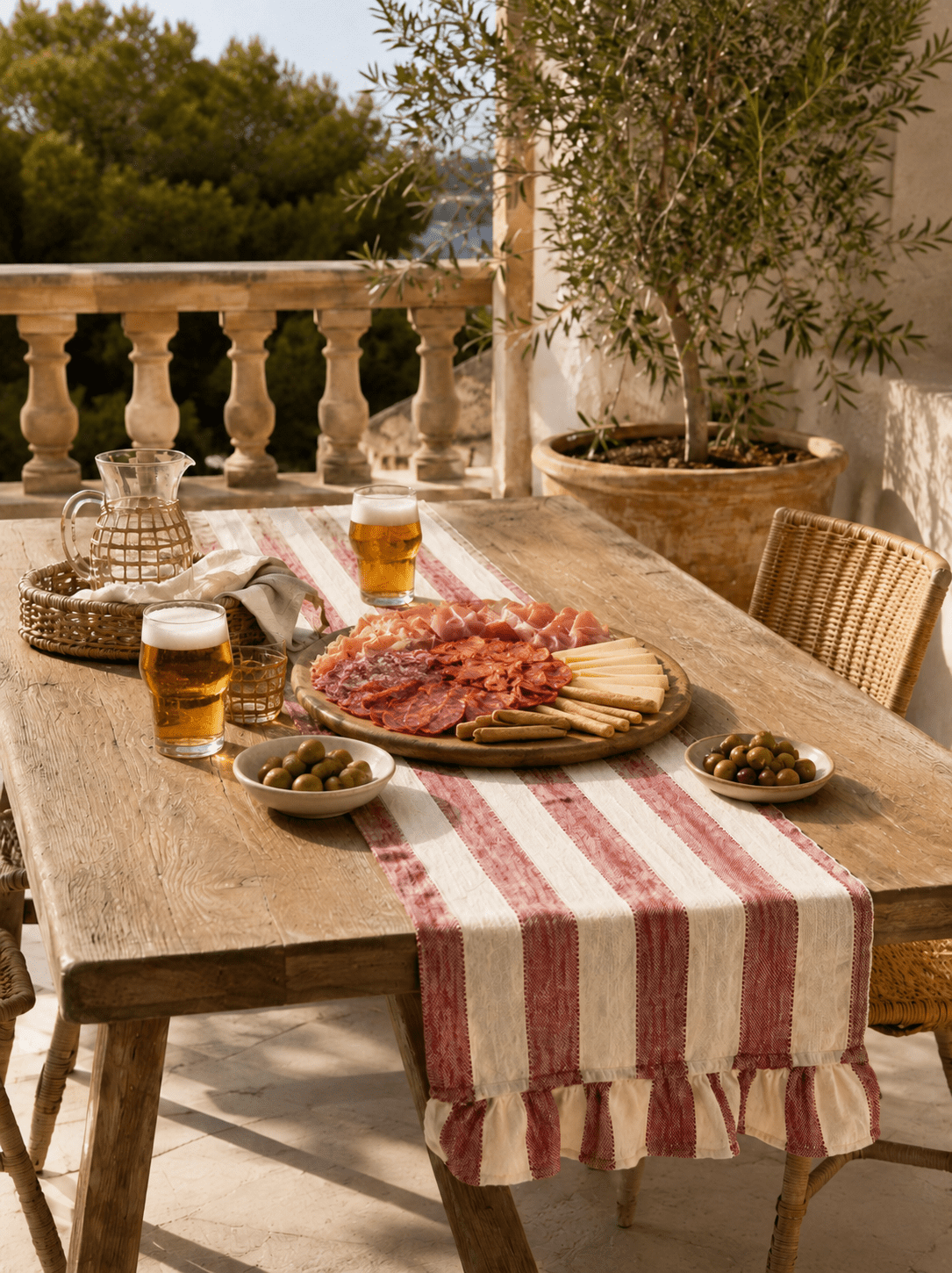 Camino De Mesa Rouge | 50 X 150 Cm - Grace & Co.Camino De Mesa Rouge | 50 X 150 CmGrace & Co.