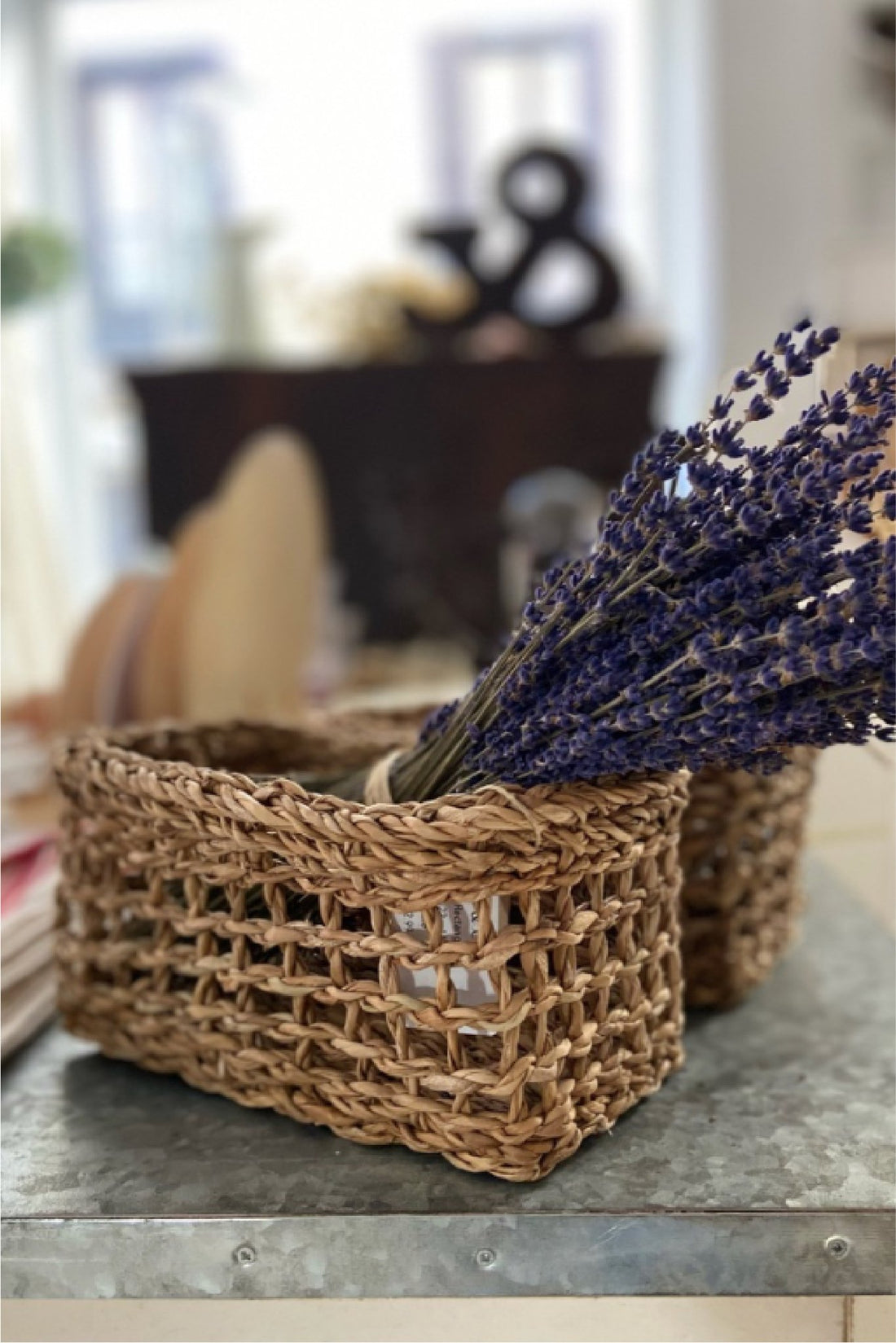 Canasta en Yute - Grace &amp; Co.Canasta en YuteGrace &amp; Co.