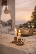 Candelabro Latón - Grace & Co.Candelabro LatónGrace & Co.