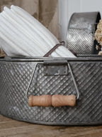 Cesta galvanizadas | Set x 2 - Grace & Co