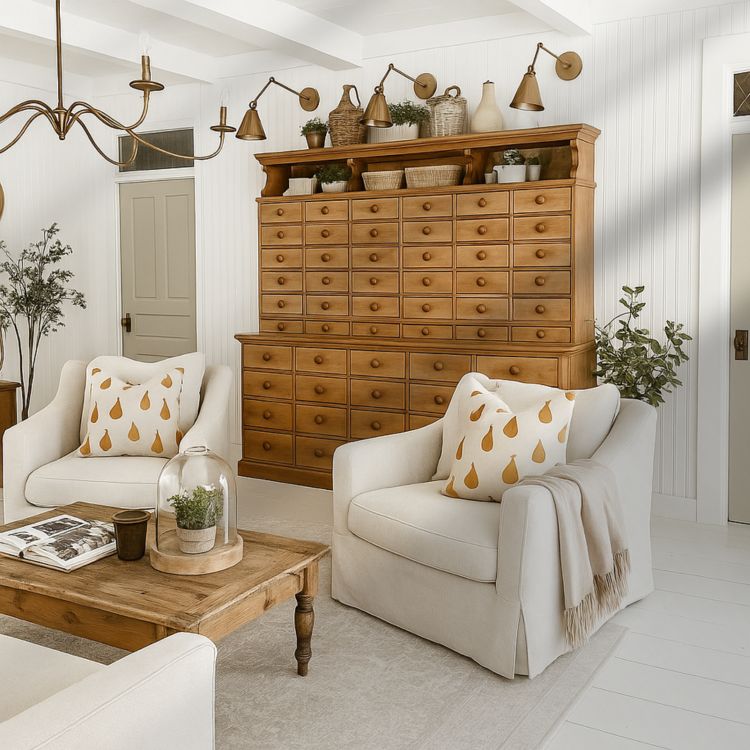 Cojín Peras | 45 x 45 cm c/relleno - Grace & Co.Cojín Peras | 45 x 45 cm c/rellenoGrace & Co.