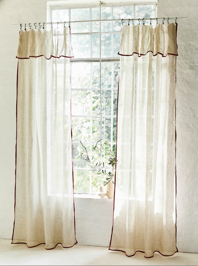 Cortina Begonia | 135 x 250 cm - Grace & Co.Cortina Begonia | 135 x 250 cmGrace & Co.
