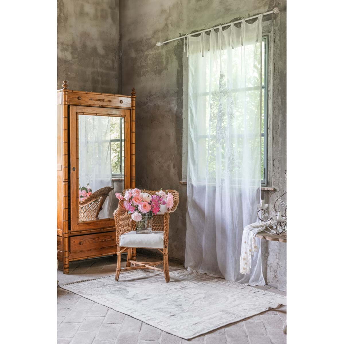 Cortina Queen | 140 x 290 cm | Lino - Grace & Co.Cortina Queen | 140 x 290 cm | LinoGrace & Co.