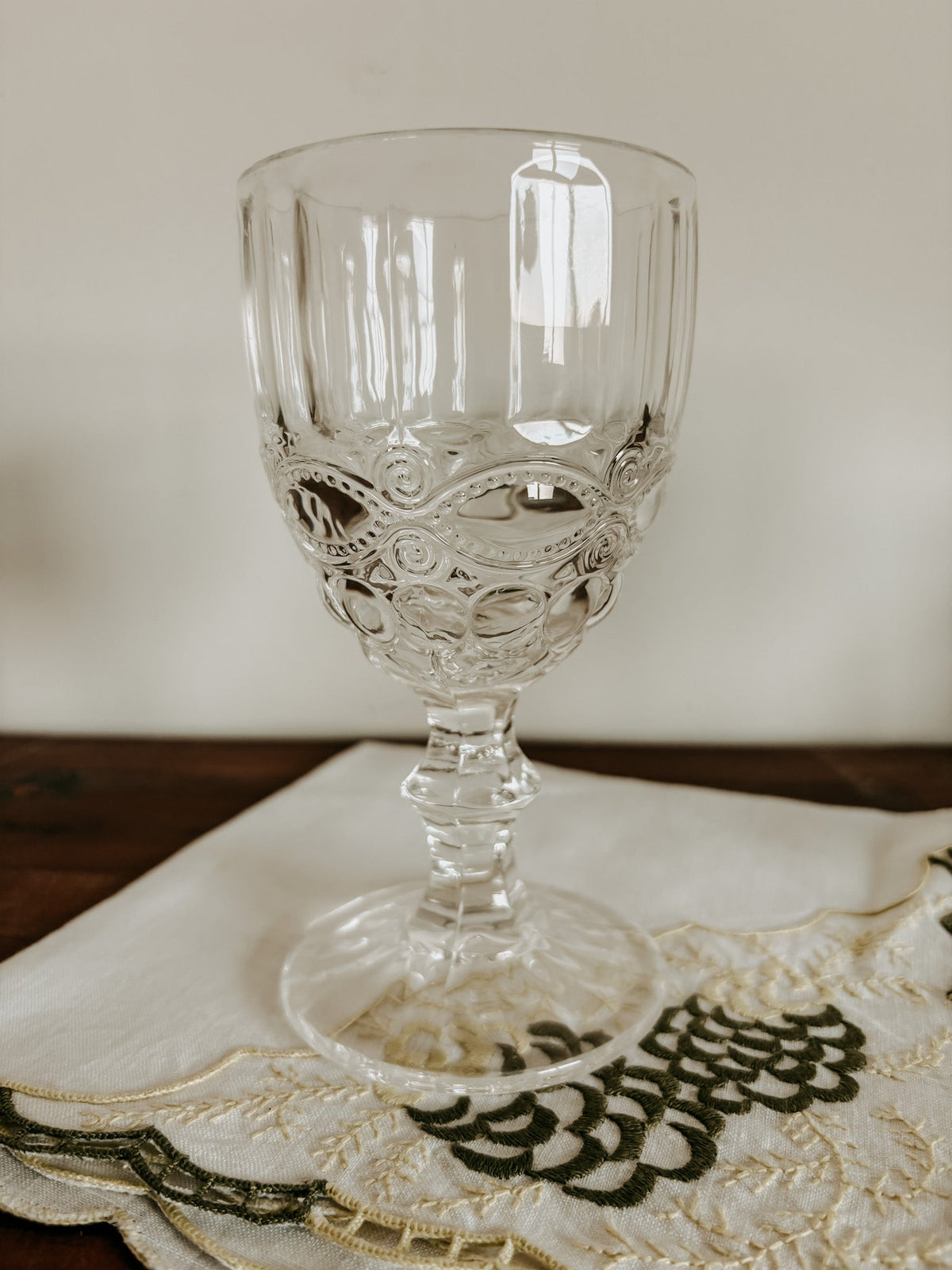 Cristal | Copa estilo vintage - Grace & Co.Cristal | Copa estilo vintageGrace & Co.