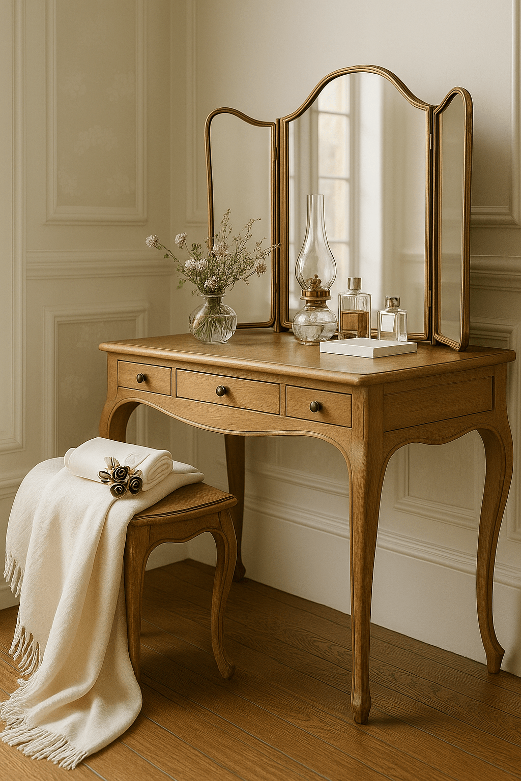 Espejo 3 hojas Jöanne - Grace & Co.Espejo 3 hojas JöanneGrace & Co.