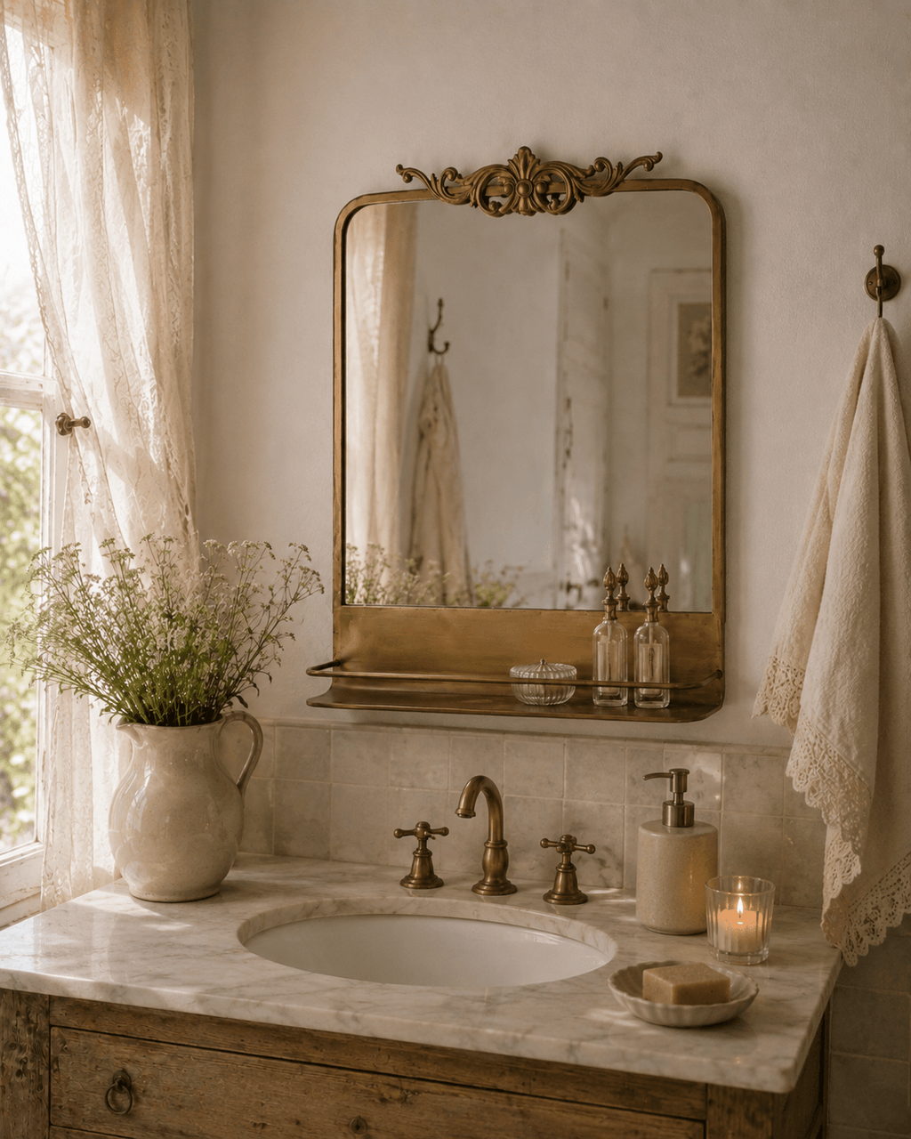 Espejo Mariette | 62 x 65 x 16 cm - Grace & Co.Espejo Mariette | 62 x 65 x 16 cmGrace & Co.