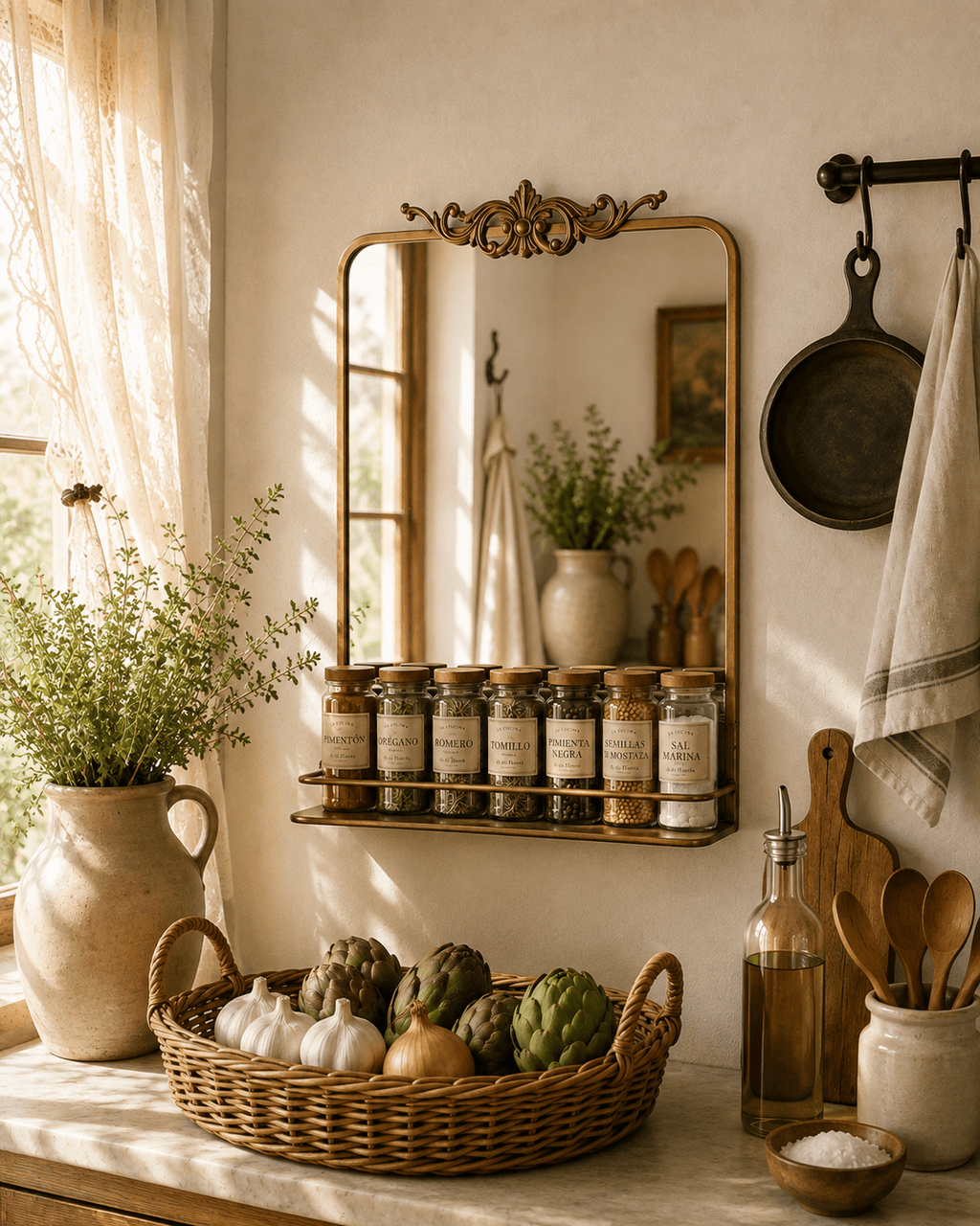 Espejo Mariette | 62 x 65 x 16 cm - Grace & Co.Espejo Mariette | 62 x 65 x 16 cmGrace & Co.