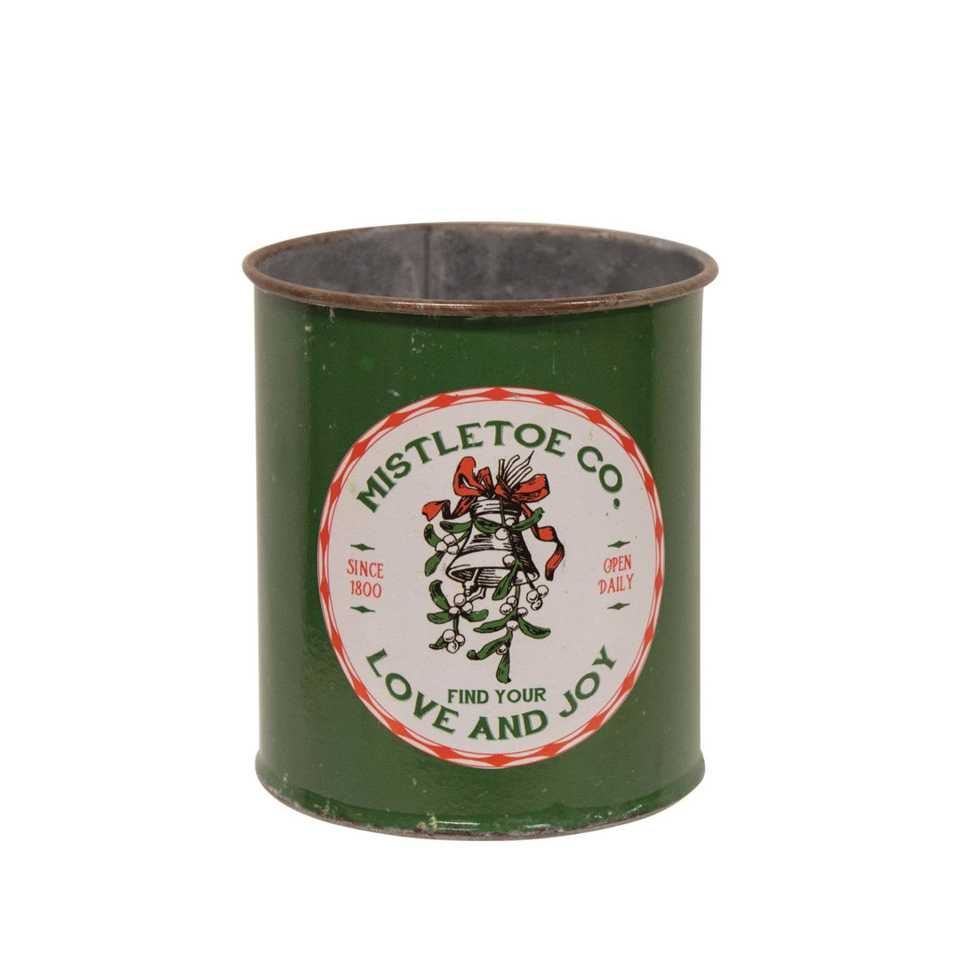 Lata decorativa | Muérdago - Grace &amp; Co.Lata decorativa | MuérdagoGrace &amp; Co.