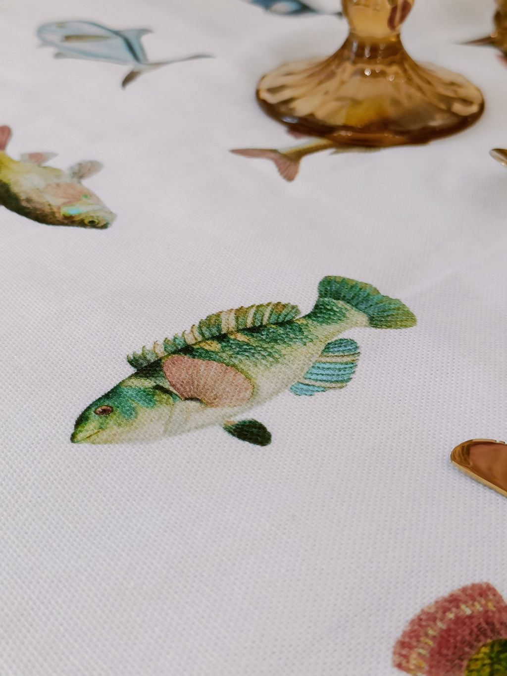 Mantel | Fish - Grace & Co.Mantel | FishGrace & Co.