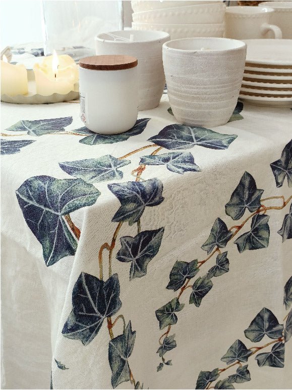 Mantel Lino | Hiedras - Grace & Co.Mantel Lino | HiedrasGrace & Co.