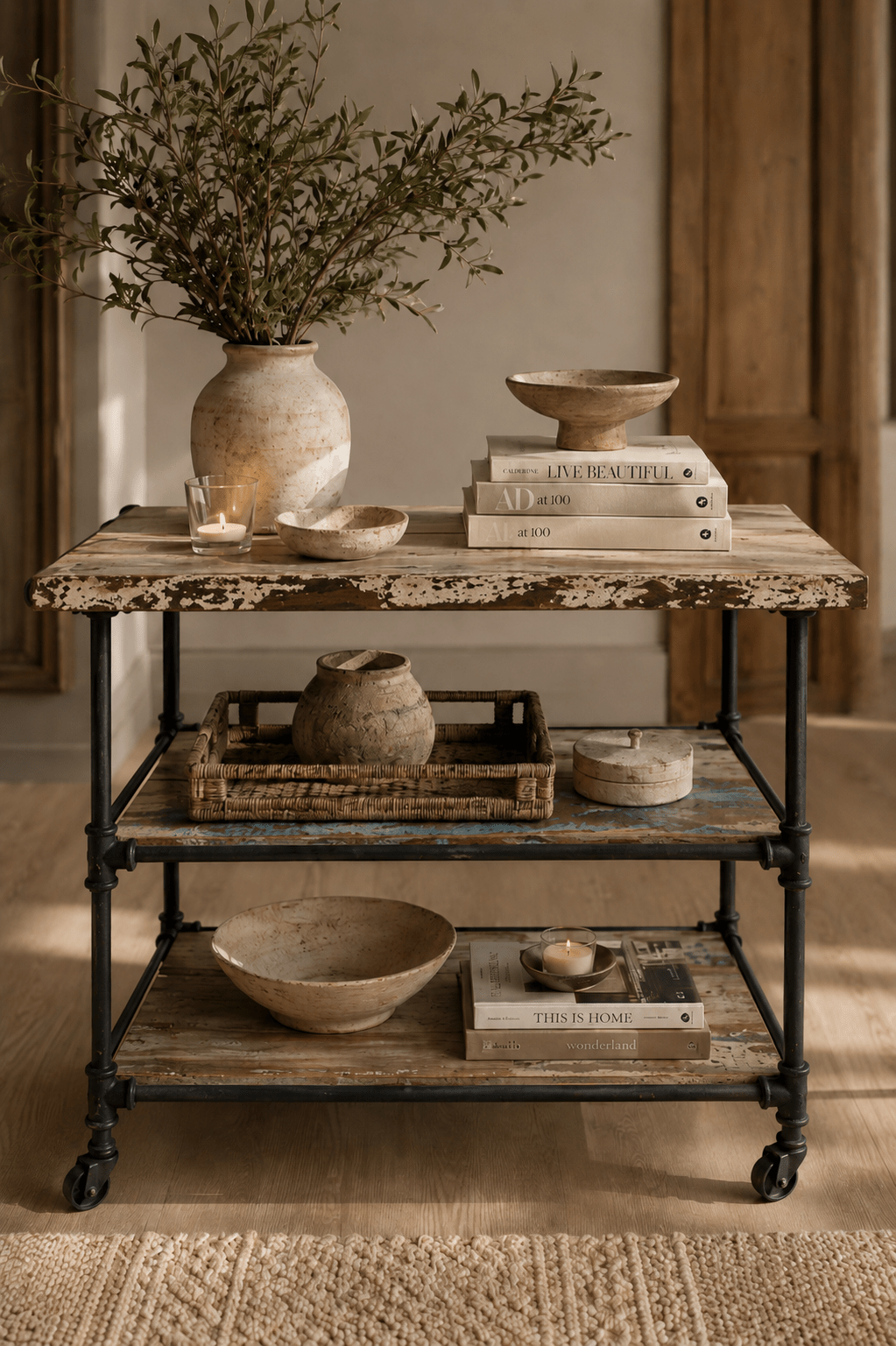 Mesa barra industrial - Grace & Co.Mesa barra industrialGrace & Co.