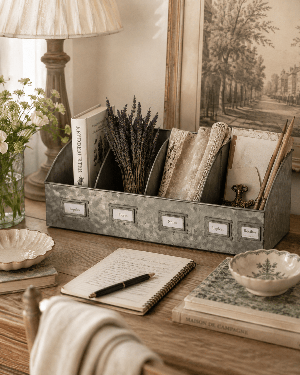 Organizador Galvanizado - Grace & Co.Organizador GalvanizadoGrace & Co.