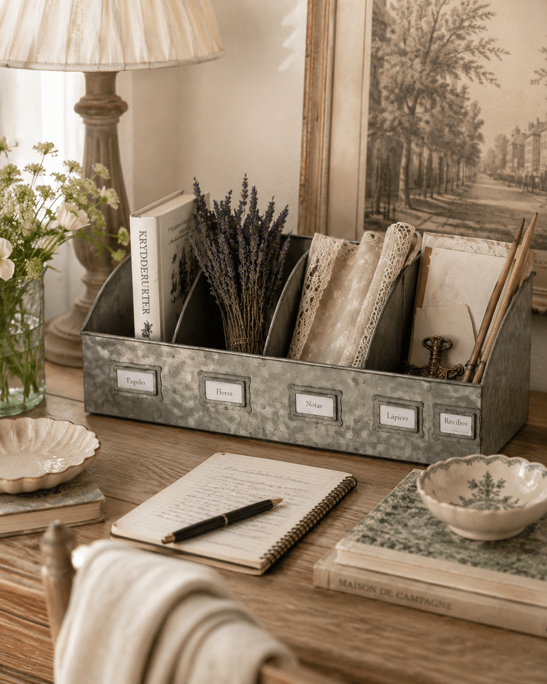 Organizador Galvanizado - Grace & Co.Organizador GalvanizadoGrace & Co.