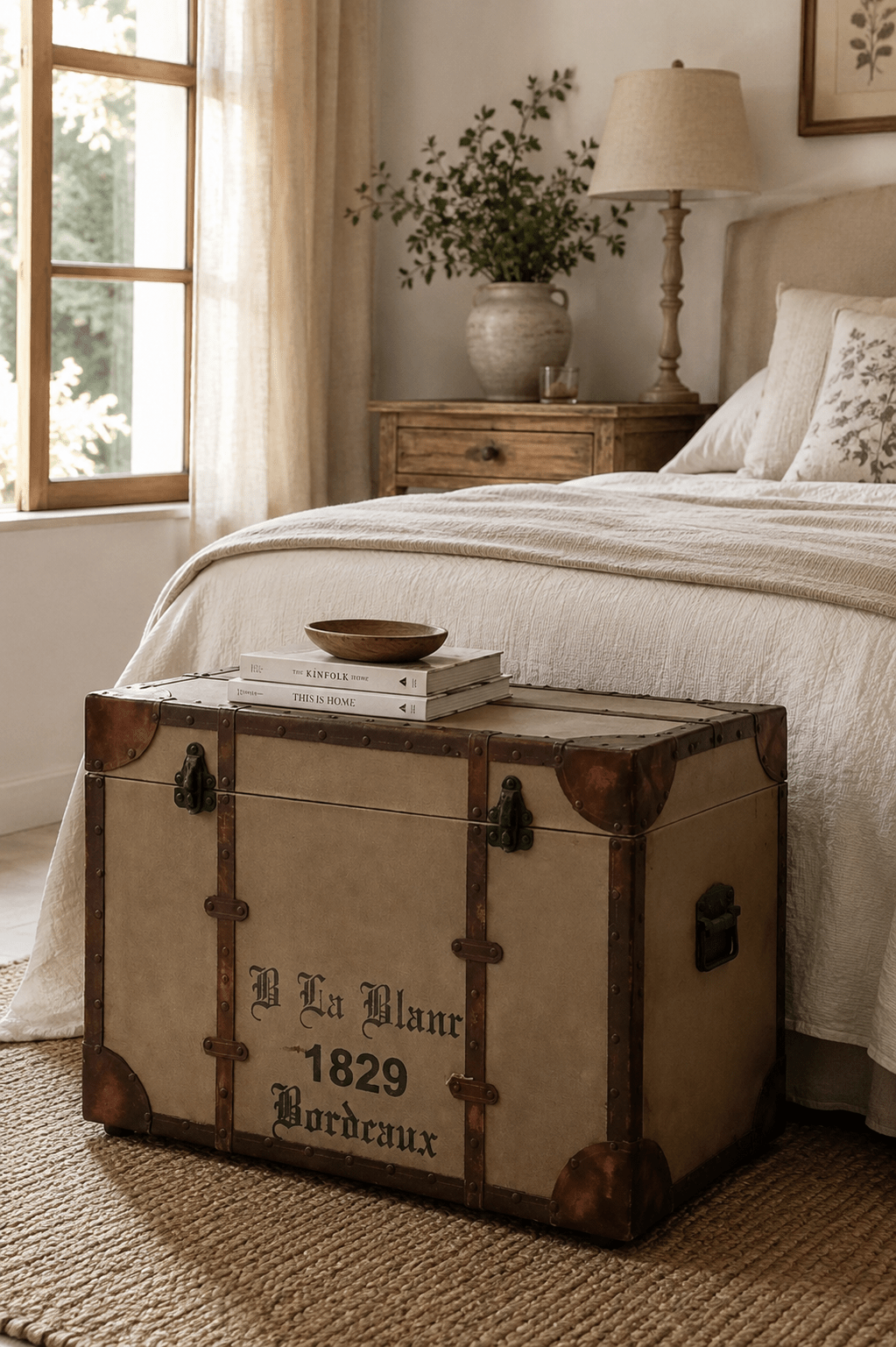 Otomana Baúl | 1898 & Paris - Grace & Co.Otomana Baúl | 1898 & ParisGrace & Co.