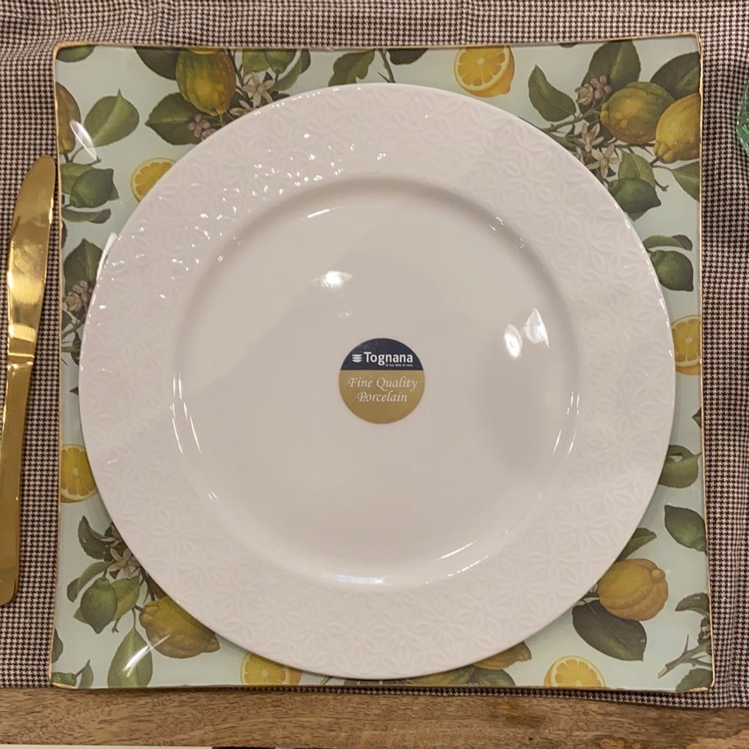 Plato Bandeja cuadrado | Lemon - Grace &amp; Co.Plato Bandeja cuadrado | LemonGrace &amp; Co.
