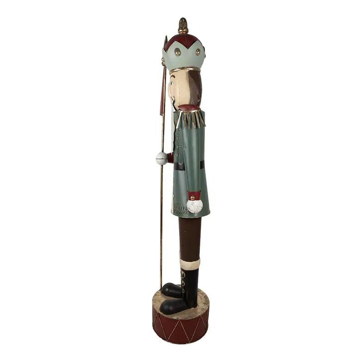 Rodolfo | Soldado Cascanueces de Navidad en metal · 203 cm - Grace & Co.Rodolfo | Soldado Cascanueces de Navidad en metal · 203 cmGrace & Co.