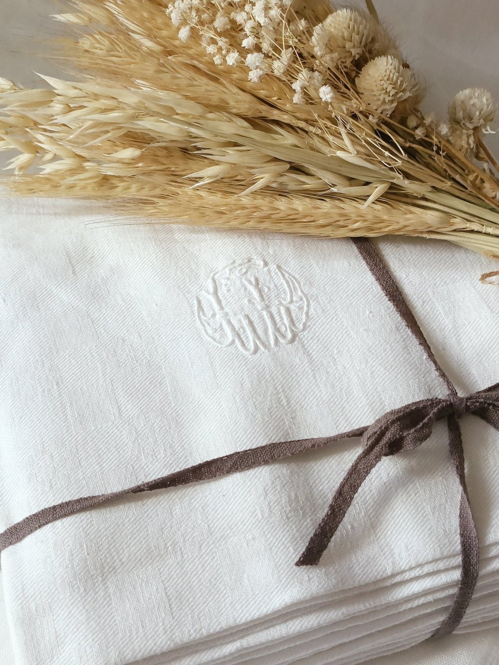 Servilletas monogramadas | set x 9 - Grace & Co.Servilletas monogramadas | set x 9Grace & Co.