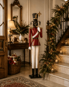 Teodoro | Soldado de Navidad con cabeza de perro en metal · 189 cm - Grace & Co.Teodoro | Soldado de Navidad con cabeza de perro en metal · 189 cmGrace & Co.