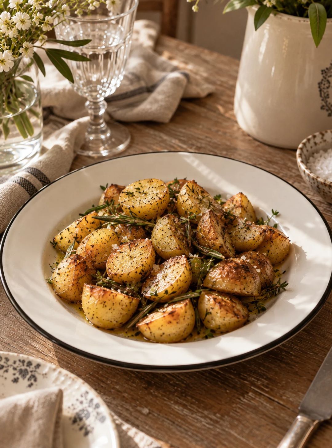 Plato esmaltado Madeleine