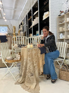 Cortina 1800s Encaje de Brujas Visita a Grace & Co. de 𝗠𝗮𝗷𝗼 𝗙𝗶𝗿𝗿𝗲𝗿𝗶