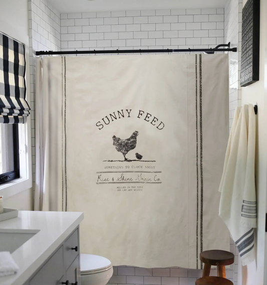 Tenda da doccia per mamma gallina presso Grace & Co.