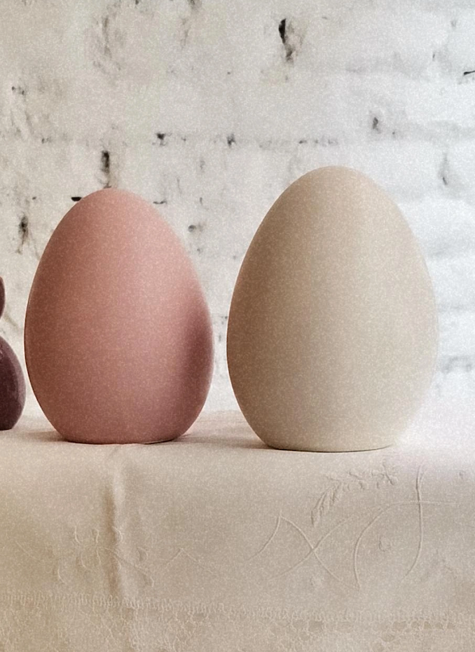 Huevo en cerámica