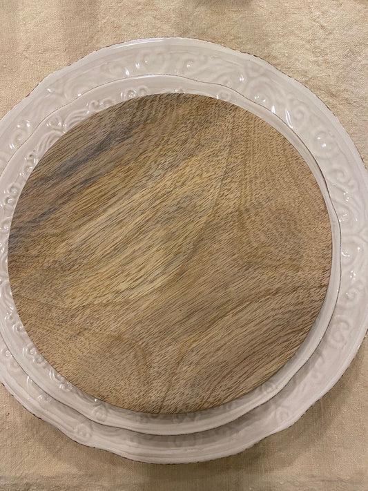piatto da portata in legno
