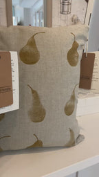 Cojín Peras | 45 x 45 cm c/relleno